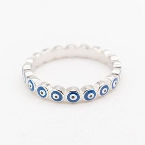 Sterling Silver Eye Ring
